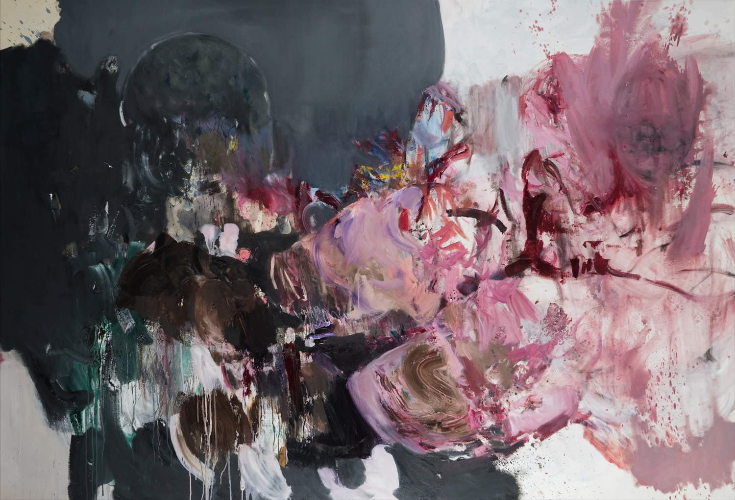 A place to be . 2024 . Öl auf Leinwand . 170 x 250 cm