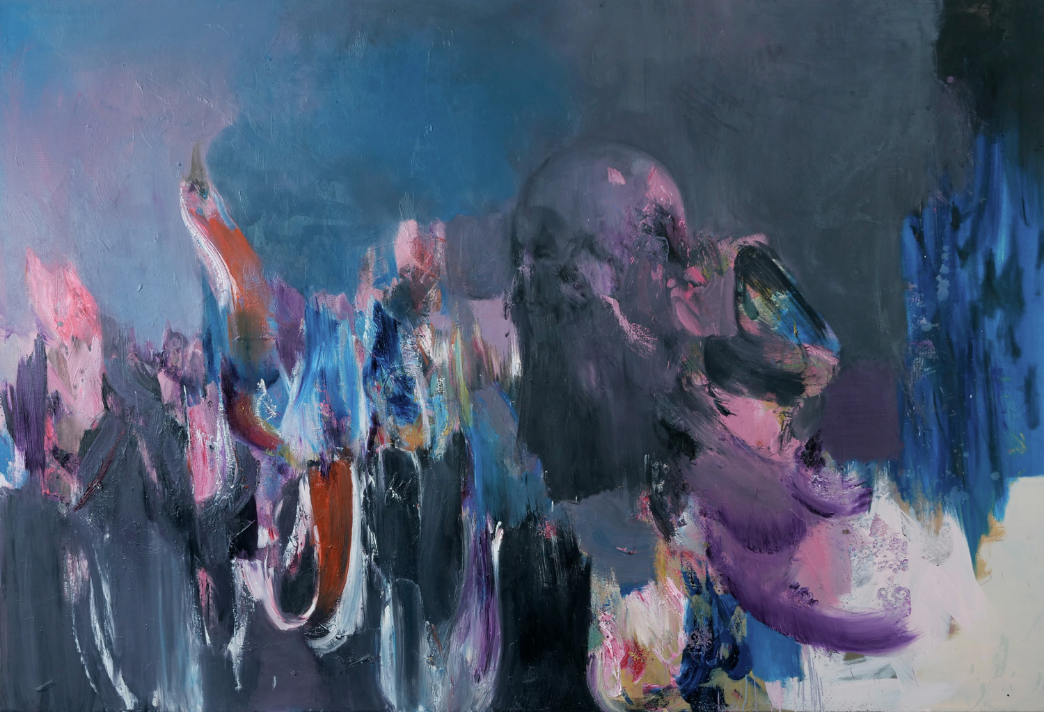 Expedition . 2025 . Öl auf Leinwand . 170 x 250 cm
