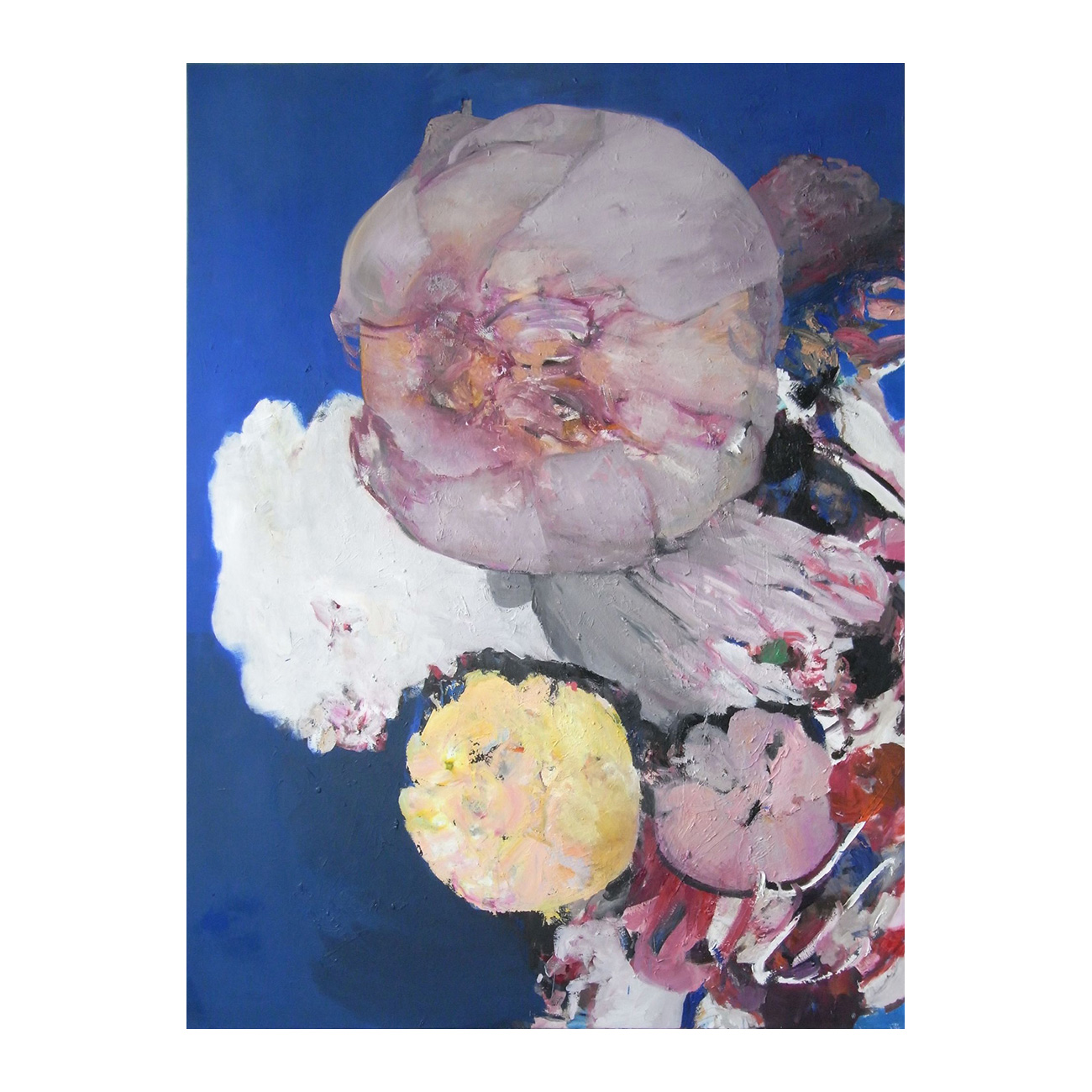 Blossom . 2016 . Öl auf Leinwand . 200 x 150 cm